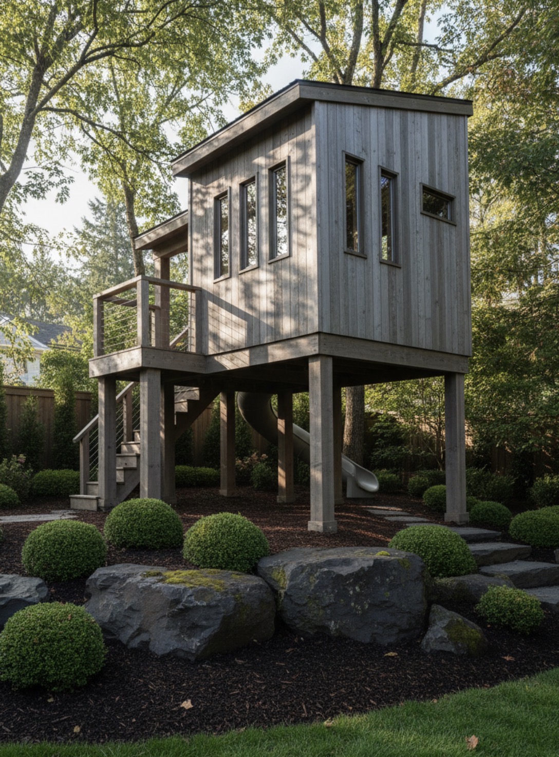 Sparrow's Landing treehouse by DR Creative